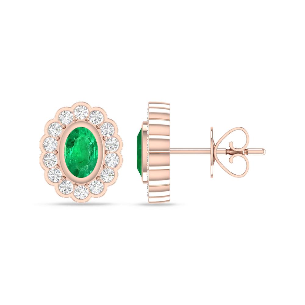 Rose Gold - Emerald